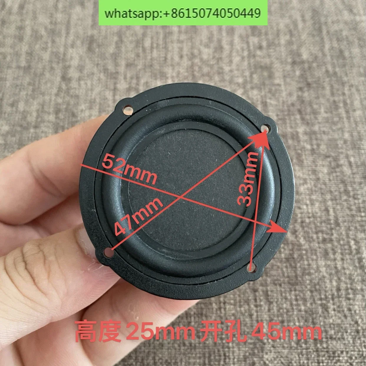 10個の2インチ丸型フルレンジスピーカー、フラットハニカムスピーカー、ネオジム磁気レザーエッジ、高音質小型スチールキャノン