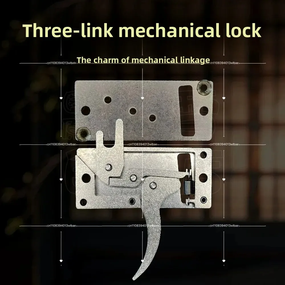 Mini Metal Release Aid, Stainless Steel Mechanical Lock Trigger for Archery