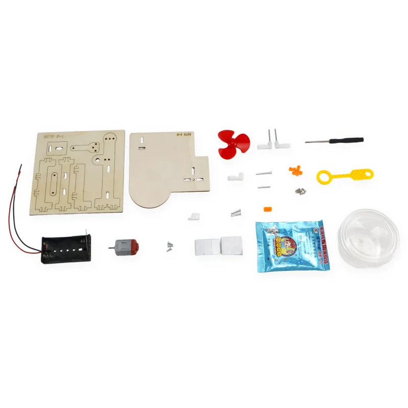 آلة فقاعات خشبية مصنوعة يدويًا، لعبة تجربة علمية يمكنك صنعها بنفسك، مجموعة تعليمية للأطفال من سن 6 سنوات فما فوق، هدية مشروع المدرسة #2