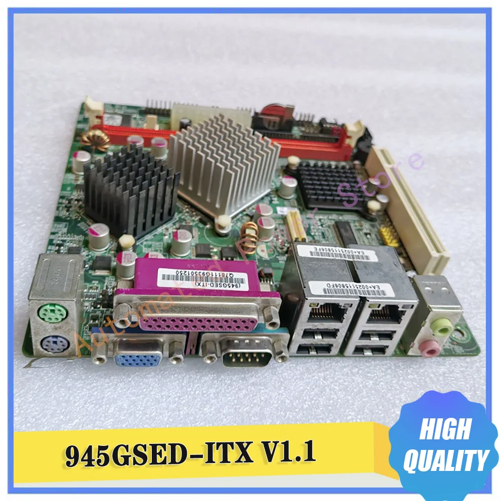 945GSED-ITX V1.1 Integrated CPU N270 Industrial Equipment Cash Register Motherboard Dual Network Ports