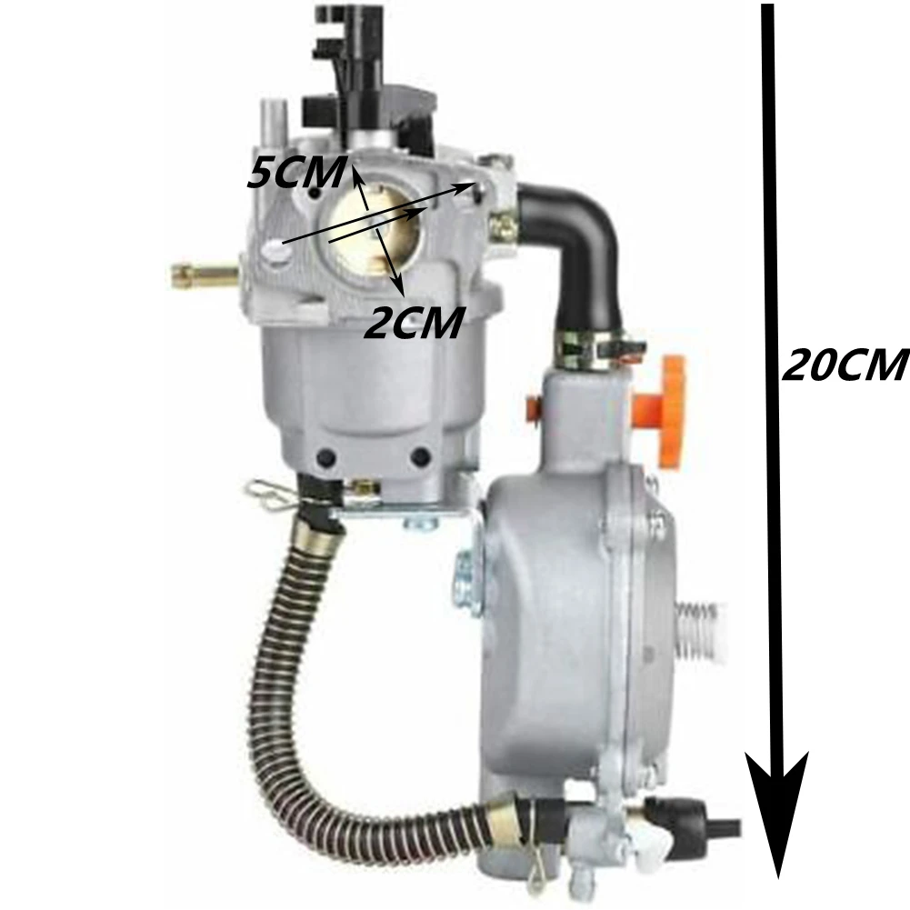Imagem -06 - Kits de Conversão Geradores a Gasolina Regulador de Pressão Gás Kit Carburador Gás Gnc Gpl Propano kw a 5kw