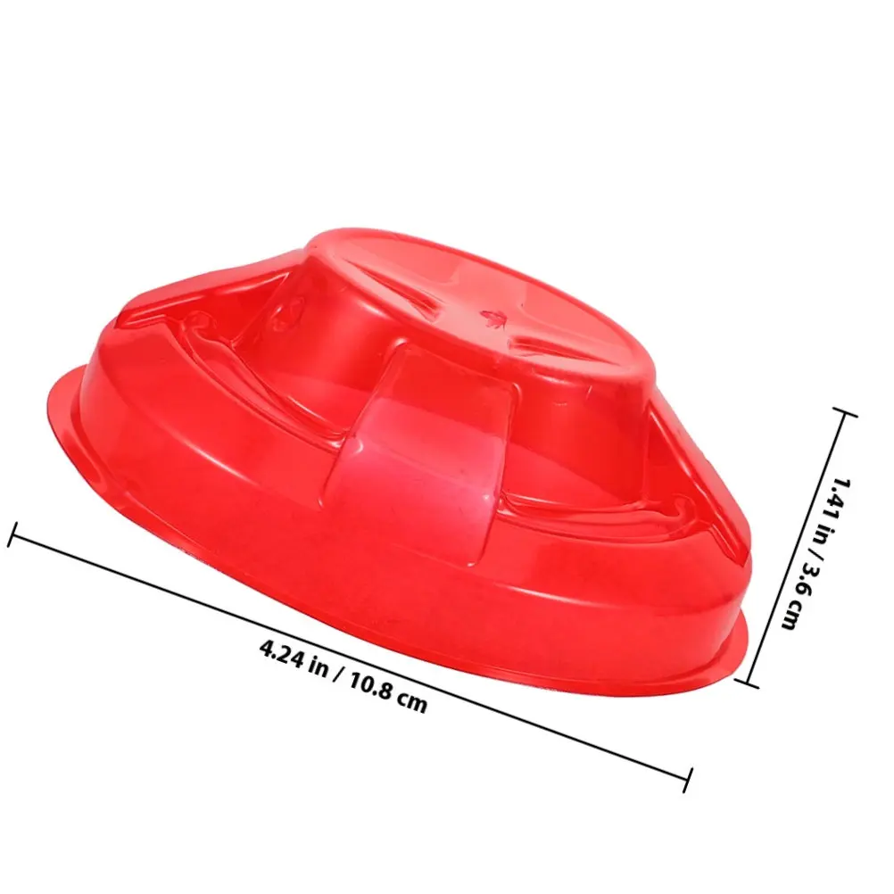 5Pcs Smoke Guard Plastic Fire Alarm Cover Protector for Kitchen Baking Cooking Sensor Dust Protection
