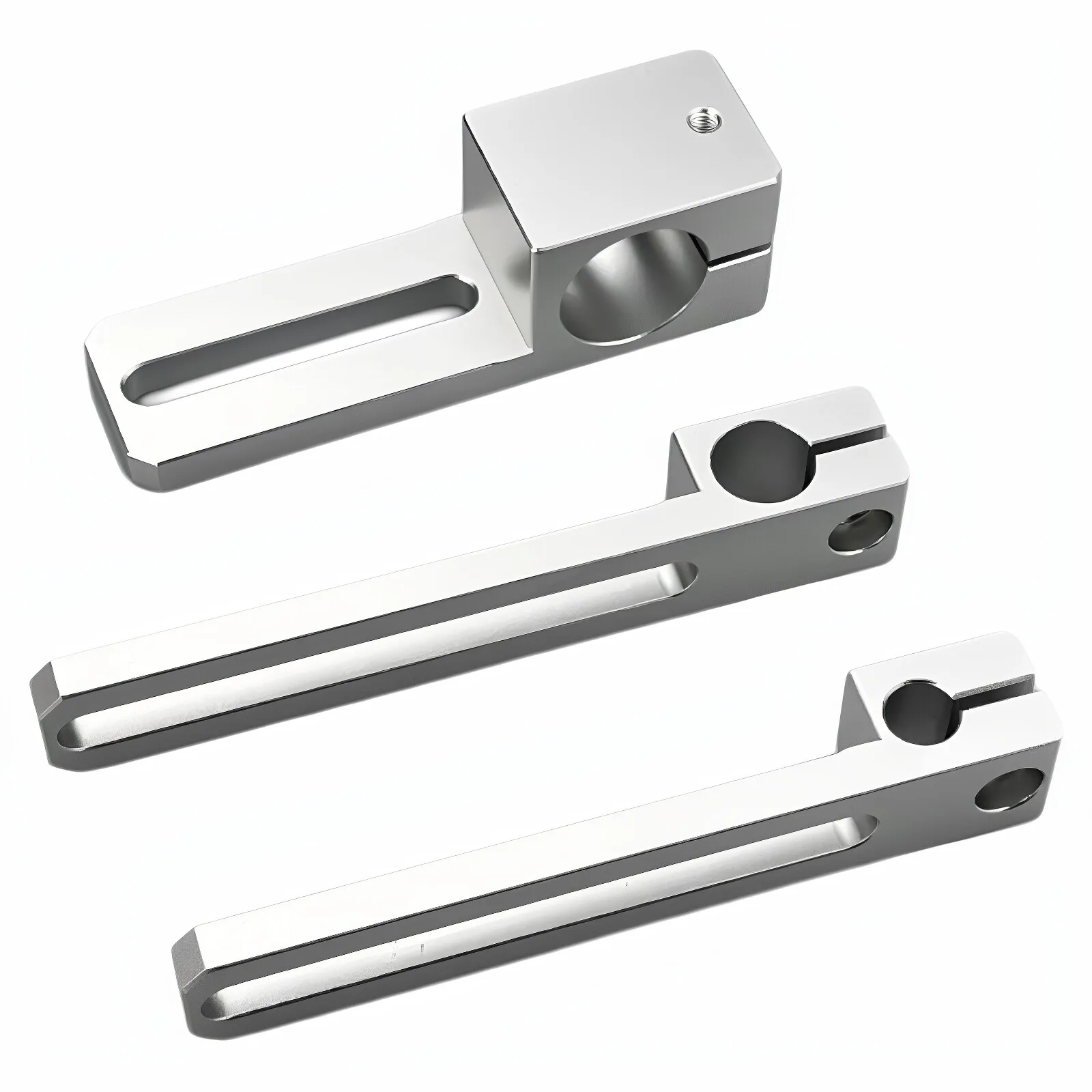 Vertically mounted sliding bracket adjustable aluminum alloy fixed support photoelectric sensor adjustment bracket