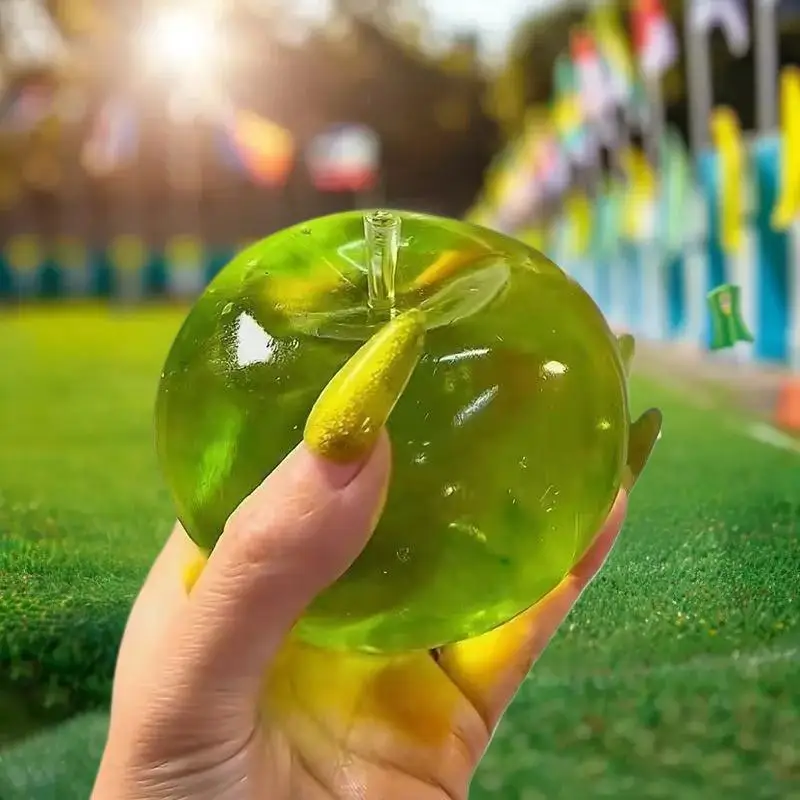 Ontspan en stress loslaten met een stuk appelvormig fidget-speelgoed, geweldig cadeau voor vrienden