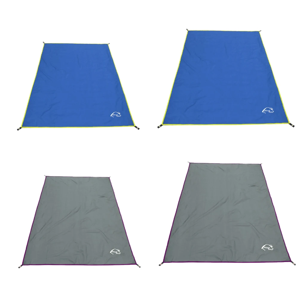 Camping Tarpaulin, Waterproof Picnic Mat, Tent Footprint Sun Poratable