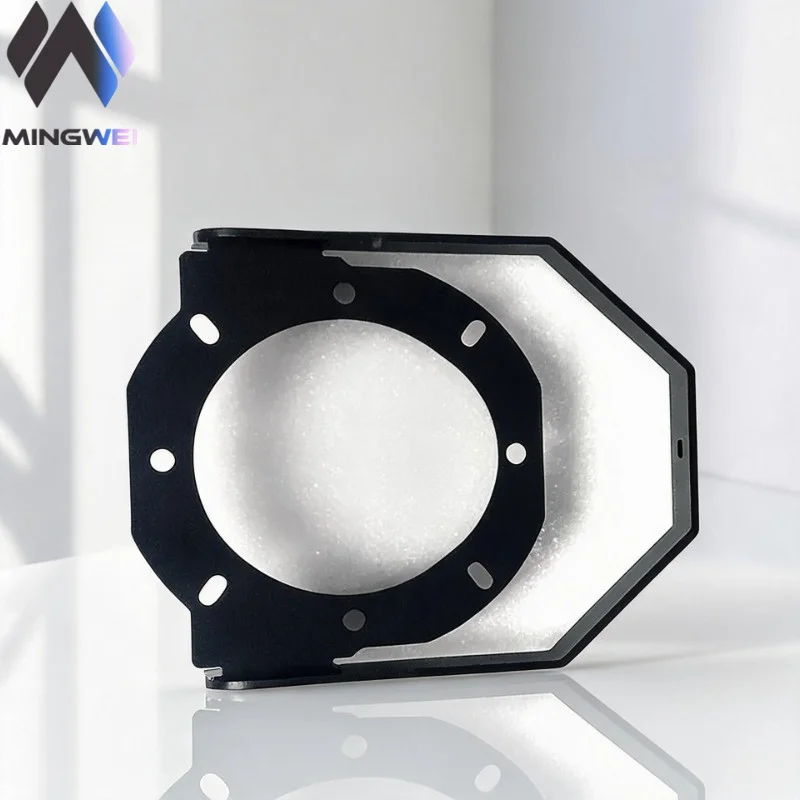 MW Audio Metal Mounting Bracket for R2 Horn Speaker, Heavy Duty Steel Yoke/Swivel Bracket for Stage Pro Audio Sound System
