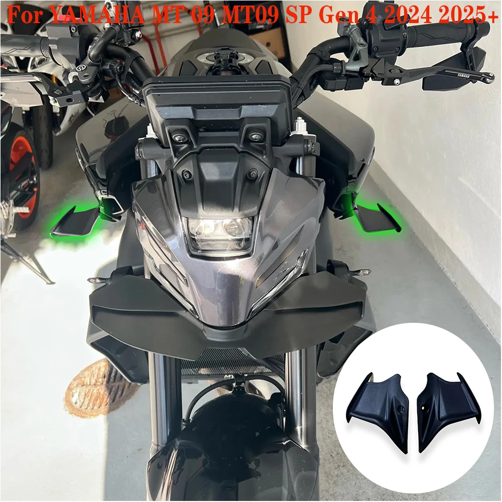 

New Accessories Wings Protection Tank Guard For YAMAHA MT 09 MT09 SP Gen 4 2024 2025 Motorcycle Fuel Tank Side Wings Spoiler