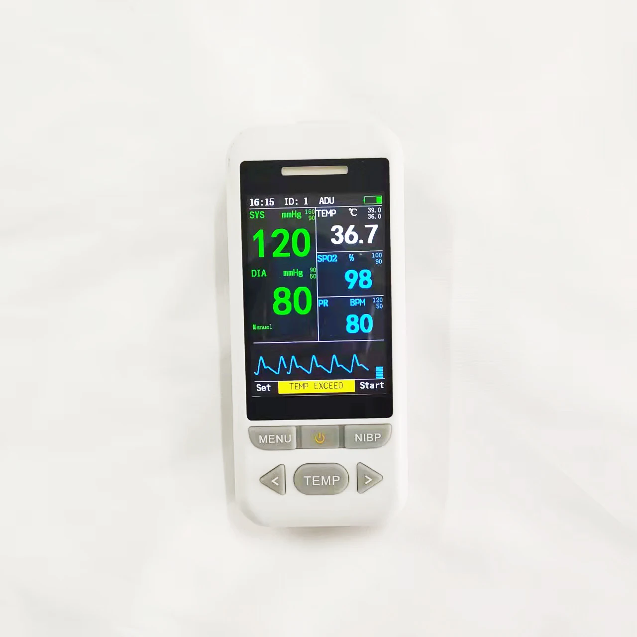 

2021 hot sell 3.5 Inch Portable Vital Sign Handheld monitor