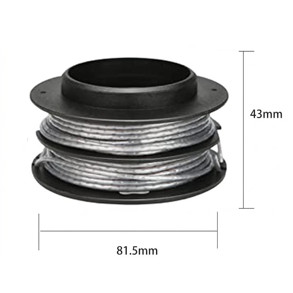 4 Pack Replacement Trimmer Line Spool For Compatible KST130X Model 130X-06 Lawn String Trimmer Spool Line For Garden Parts