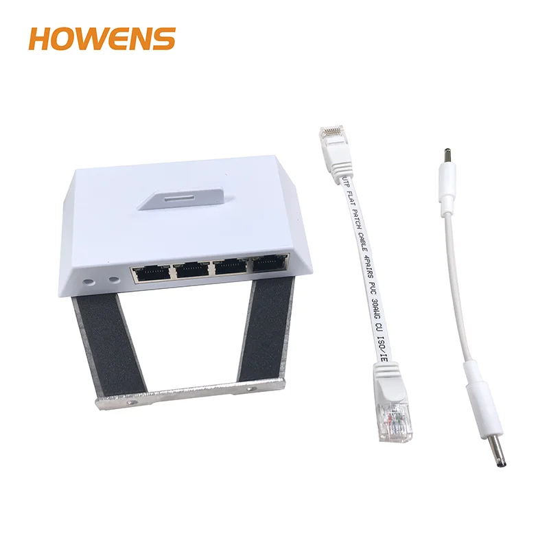 

4 Port IP55 Waterproof Gigabit PoE Extender Repeater 44-57V VLAN Outdoor Network for POE Camera Wireless AP Home Business Gaming