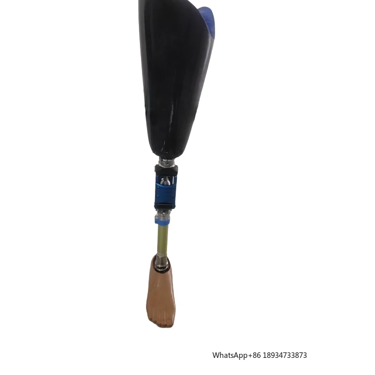 High quality four axis hydraulic prosthetic knee joint artificial limb prosthesis leg for sale