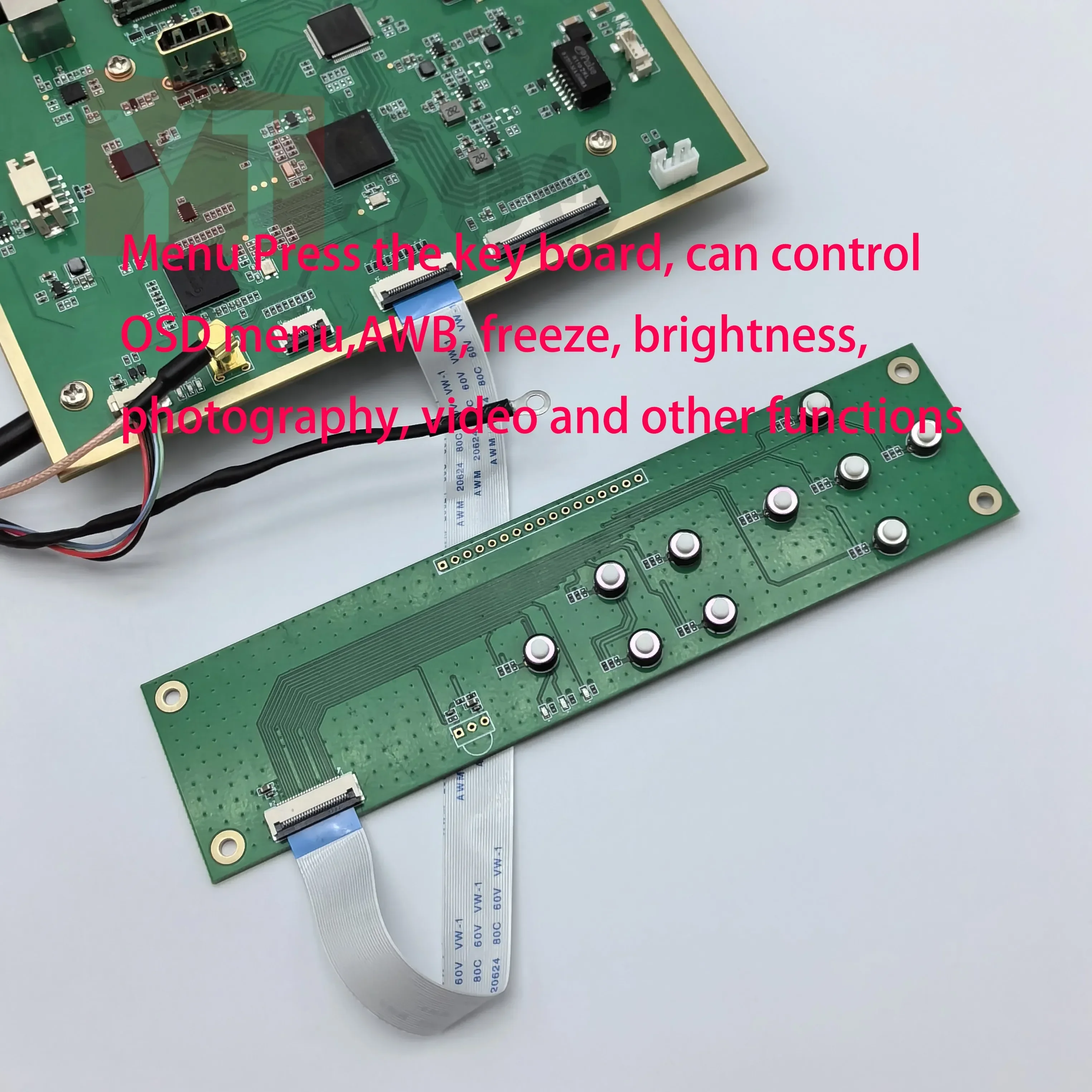 Premium ENT Pet Medical Endoscope Motherboard Kit 3G-SDI HDMI 1080P 60FPS