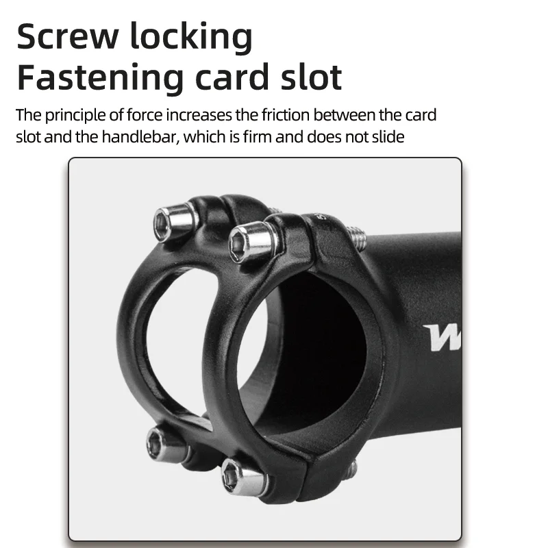 ويك MTB جبل النار الدراجة الجذعية 7 درجة سبائك الألومنيوم ل الطريق دراجة دراجة اكسسوارات BMX الدراجات 35 مللي متر 45 مللي متر