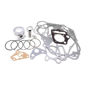 Anéis de pistão, Conjunto de gaxeta, Substituição para Horizontal 110cc Taotao Sunl Coolster SSR Dirt Pit Bike ATV, 52,4mm 8 principais vendas pistão 4mm - №1