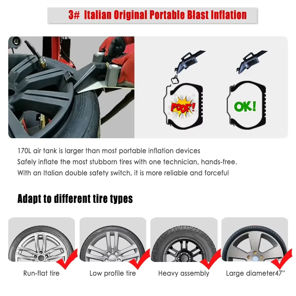 Desmontadora de Pneus Automáti - Robot Wheel avaliação e preço