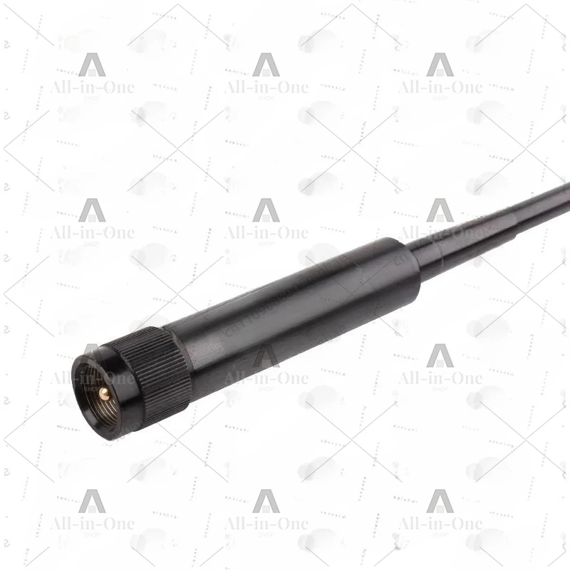 NR770HB UV dual-segment car walkie-talkie antenna, high gain black 1.02m