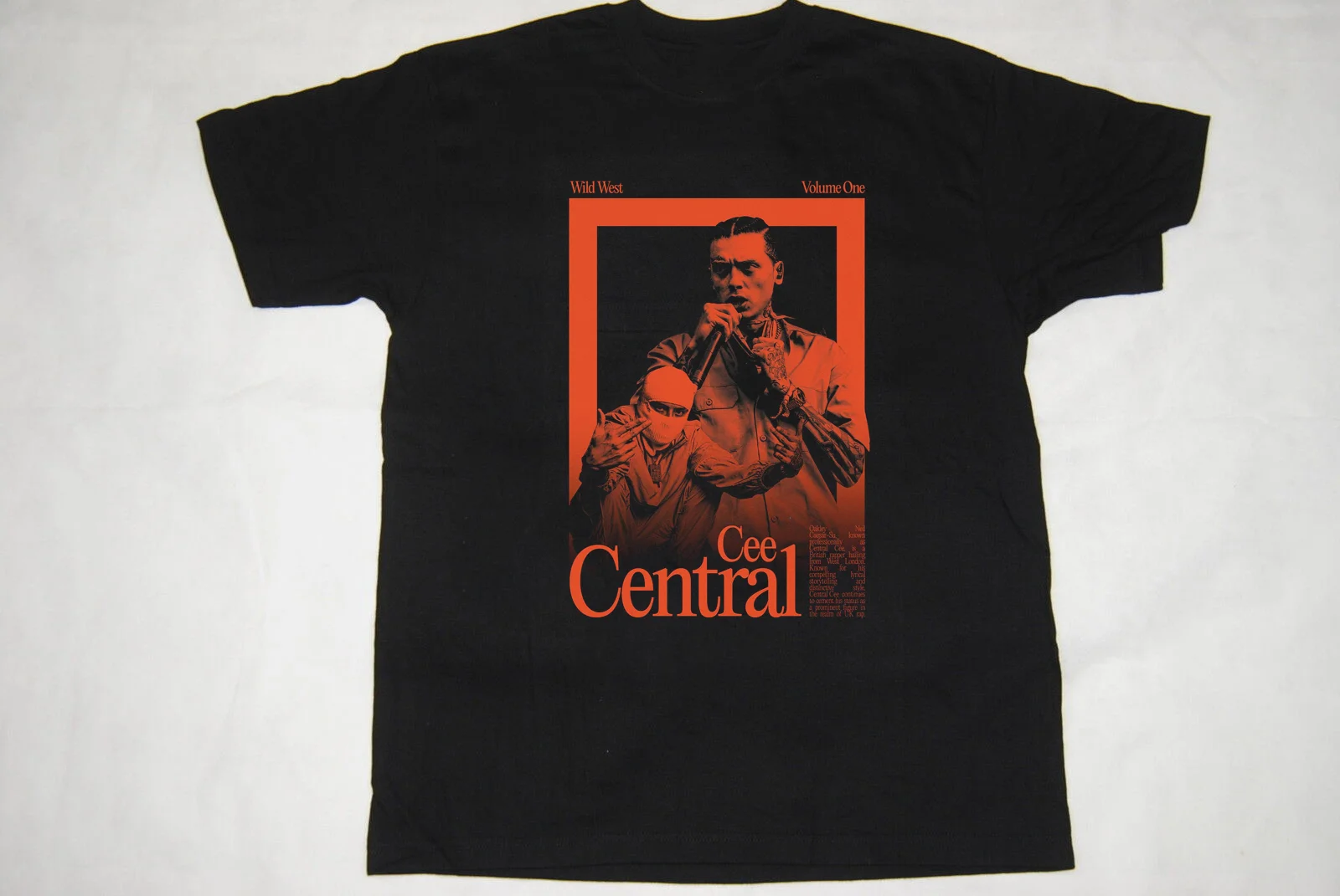 Central Cee Gift For Friends Black T-Shirt Cotton All Size