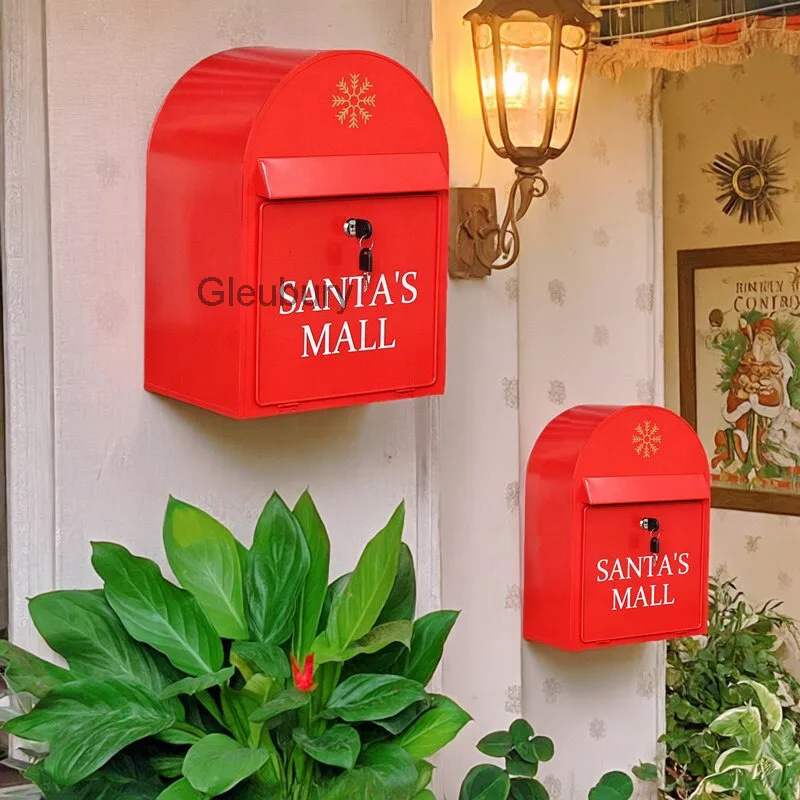 People's Suggestions Collection Mailbox Tin Mailbox Wall Mounted Suggestion Box Mailbox Home Decoration Commercial Props