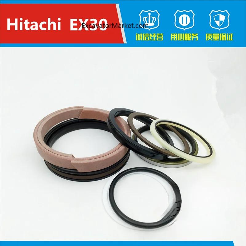 Excavator Parts Big Arm Middle Bucket Arm For Excavator EX30 Oil Cylinder Oil Seal Repair Kit Accessories Excavator Accessories