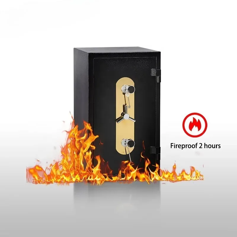 JB New Model Double Lock Key Electronic Digital Security Fireproof Safe Box