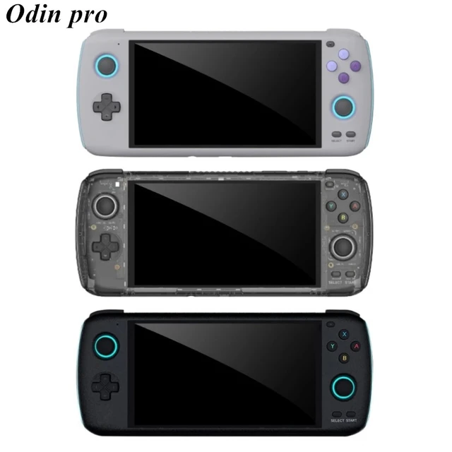 New Ayn Odin Pro Handheld Game Console 8G+256GB SD845 Dual System Win 11  Android 11 Retro Video Games Console PC Players Box