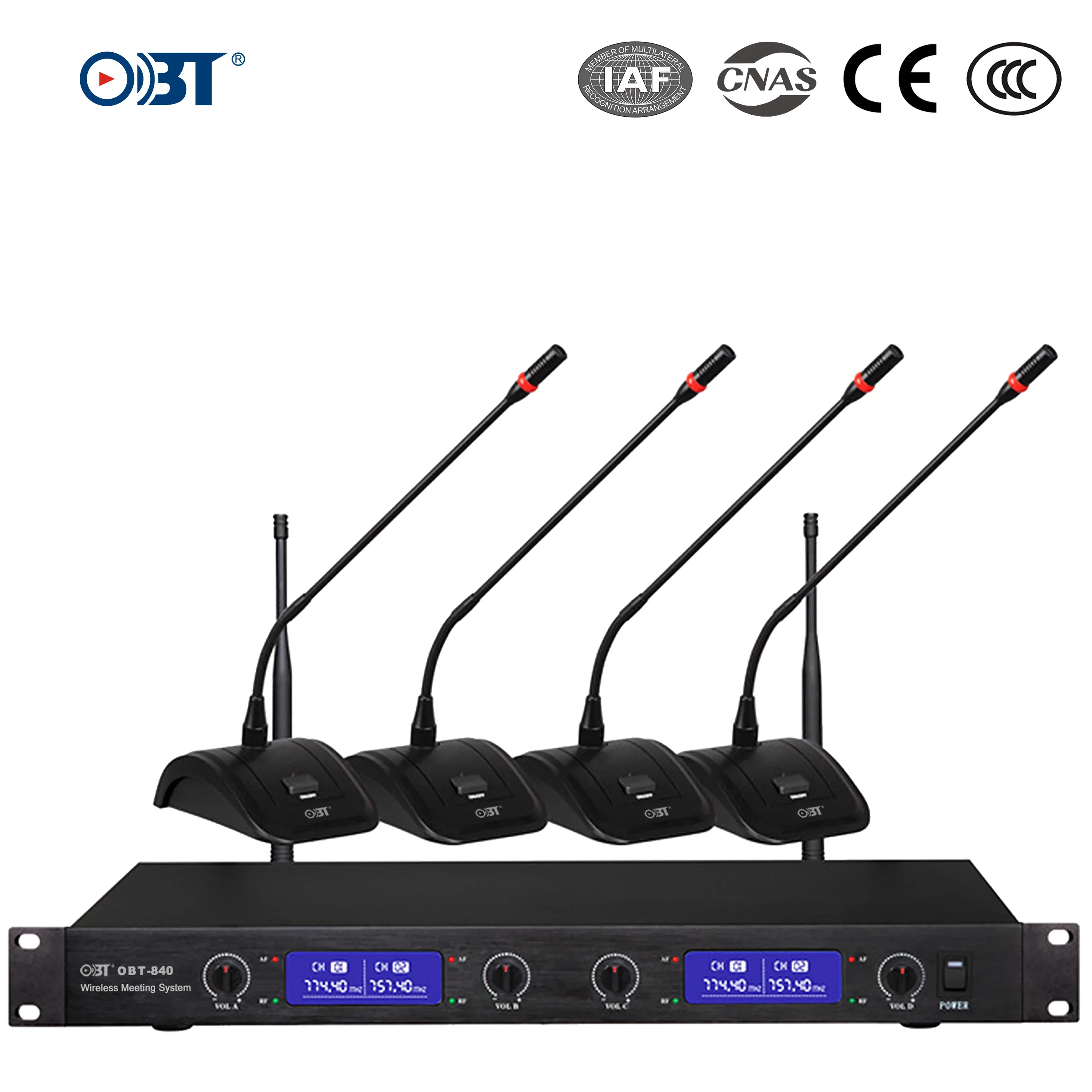 Table audio numérique pour système de conférence, discussion vidéo, rouleur sans fil