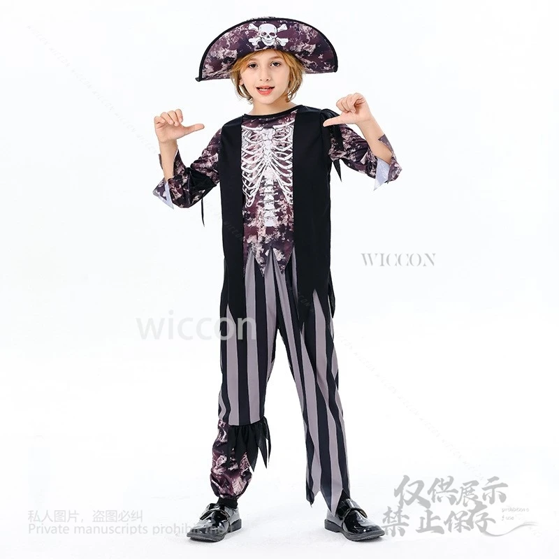 Новый костюм для косплея «Пираты Карибского моря» 2021, детские костюмы для косплея «Пираты», костюмы для ролевых игр, детские костюмы на Хэллоуин