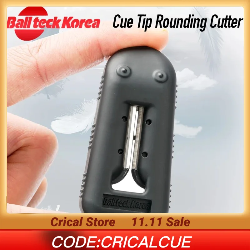 

BallTeck — оригинальный резак для наконечников бильярдного кия, аксессуары для бильярда, инструмент для закругления наконечников, карам, снукерный бассейн, 10–13,5 мм
