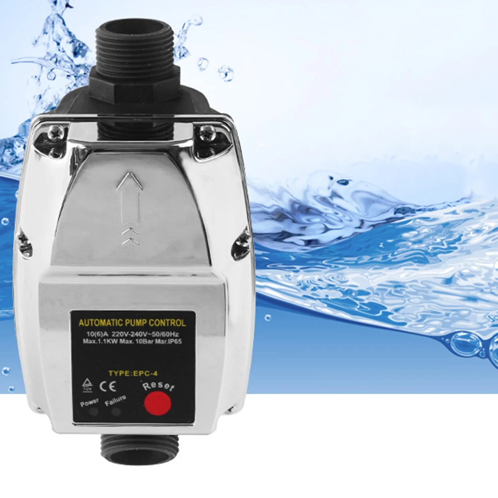 

1 1 kW EPC4 Adjustable Digital Pump Control Switch for Reliable Water Flow Management in Home and Garden Applications