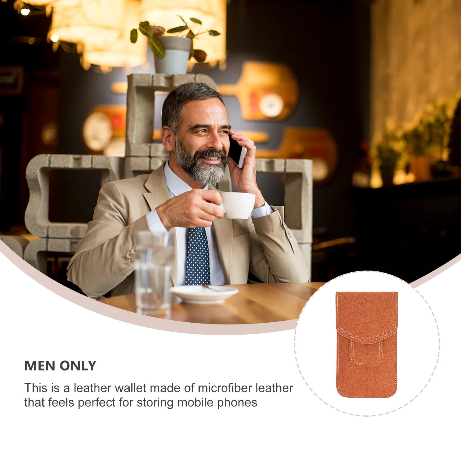 

Multifunctional Belt Bag Hanging Floating Waterproof Mobile Phone Holder Cell Microfiber Outdoor Waist