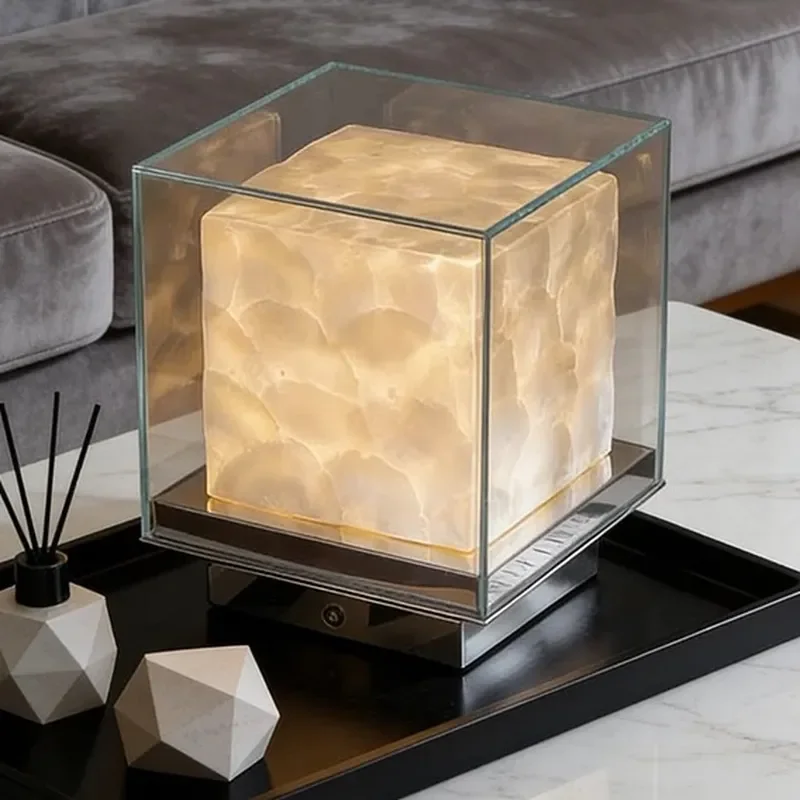 Japanese Style Desk Lamp for Bedroom Bedside Study Room Living Room Cafe Decor Premium Atmosphere Lighting Fixture Modern