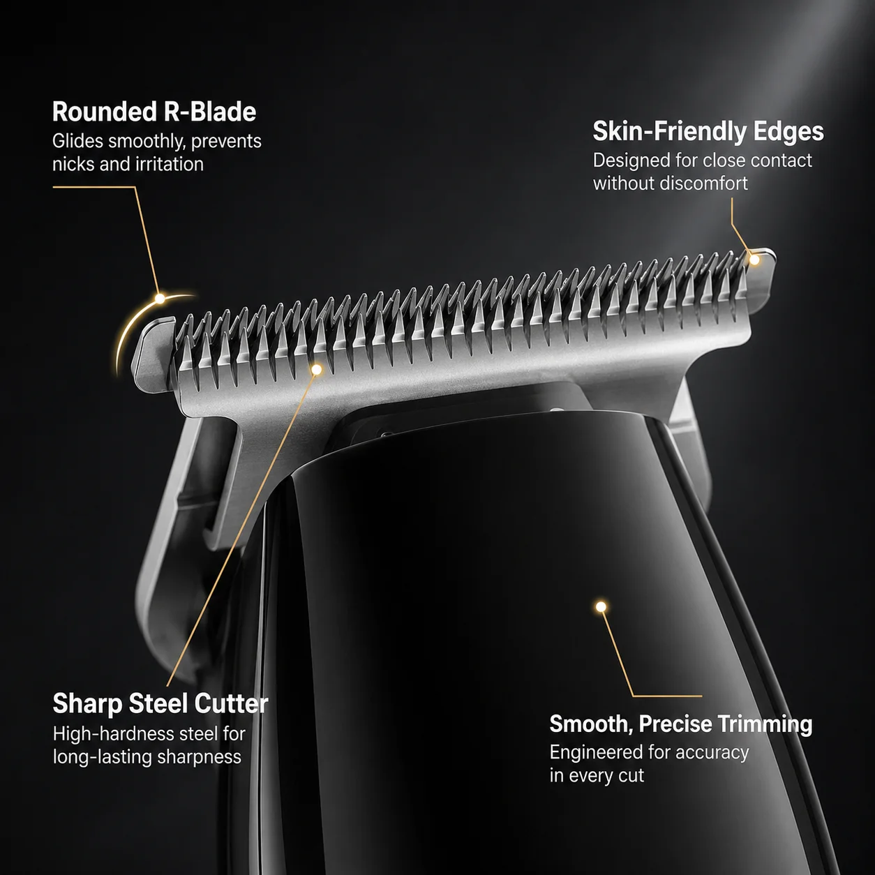男性用プロフェッショナルヘアクリッパートリマー、5段階速度調 - Mens Grooming Barber のレビューと価格