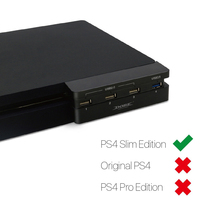 Super High Speed 4 In 1 USB Hub Suitable USB 2.0 3.0 Docking Station For PlayStation 4 slim PS4 Slim Console Controller