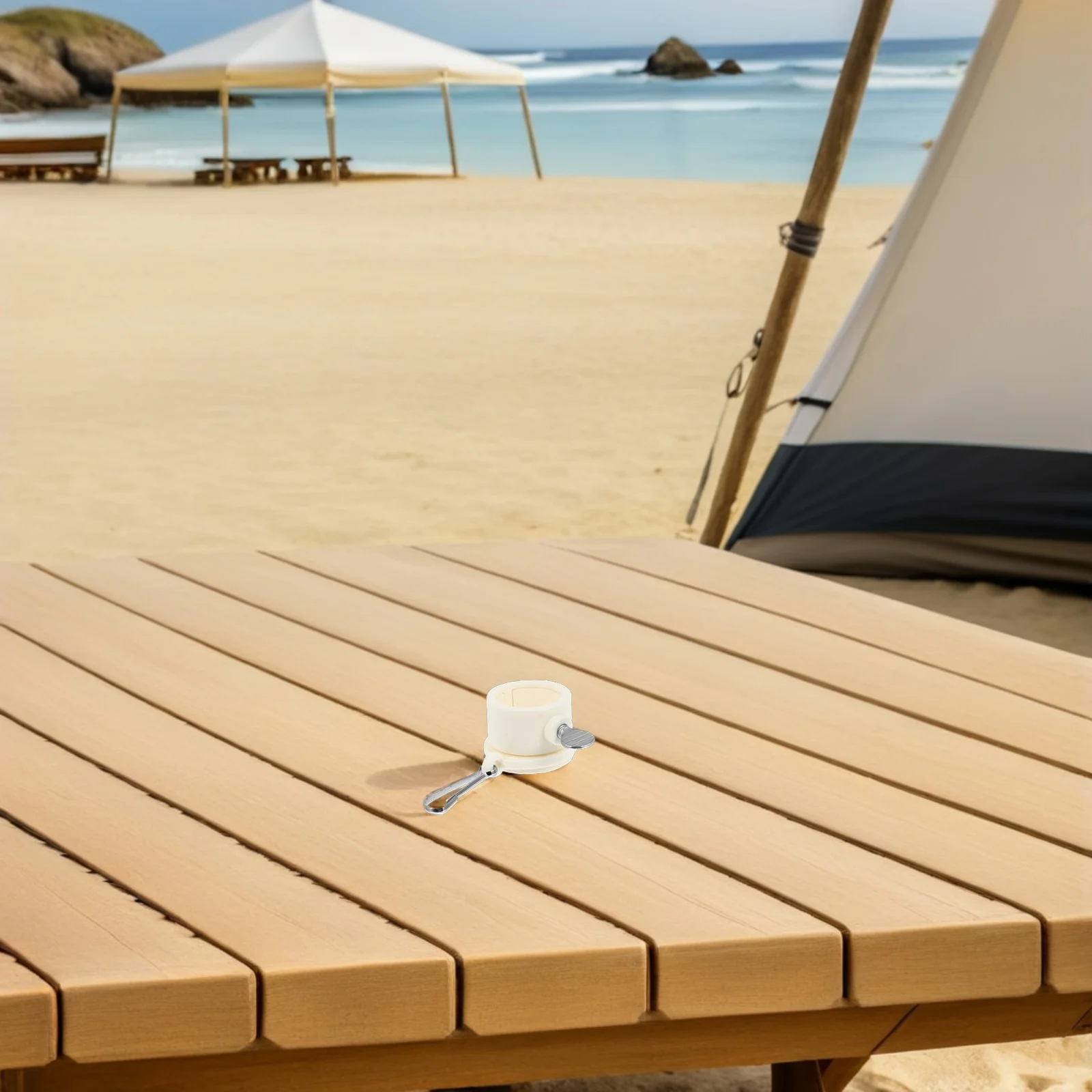 2 قطعة حلقات عمود العلم مقاطع معدنية دوارة مشابك قابلة للتعديل لتركيب سارية العلم 360 °   أجهزة الغزل في الهواء الطلق حديقة