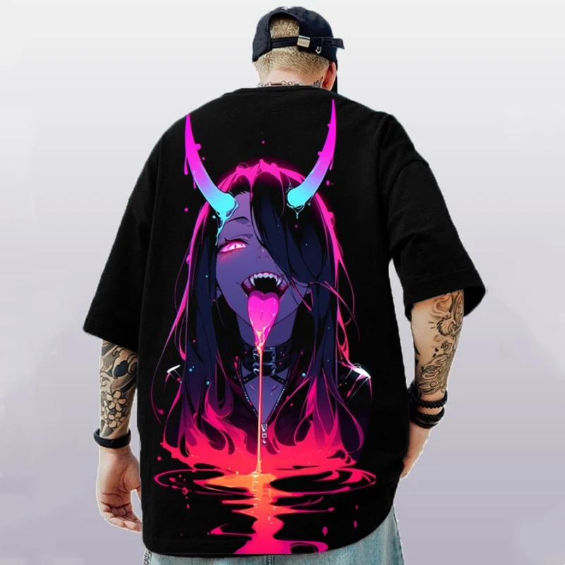 أنيمي هنتاي الجمال ثلاثية الأبعاد المطبوعة التي شيرت الرجال النساء موضة تي شيرتات قصيرة الاكمام الاطفال الهيب هوب بلايز تيز مثير المتضخم تي شيرت الصبي