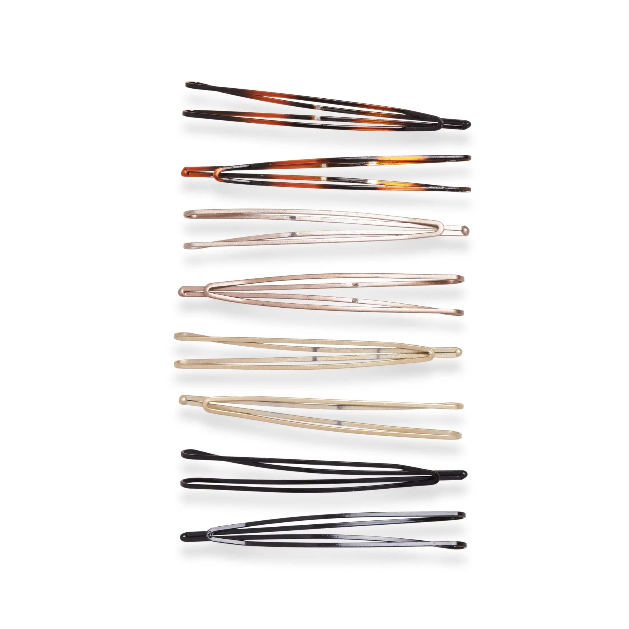 Bobby Pins for Fine Hair, Assorted Color, 8 Ct