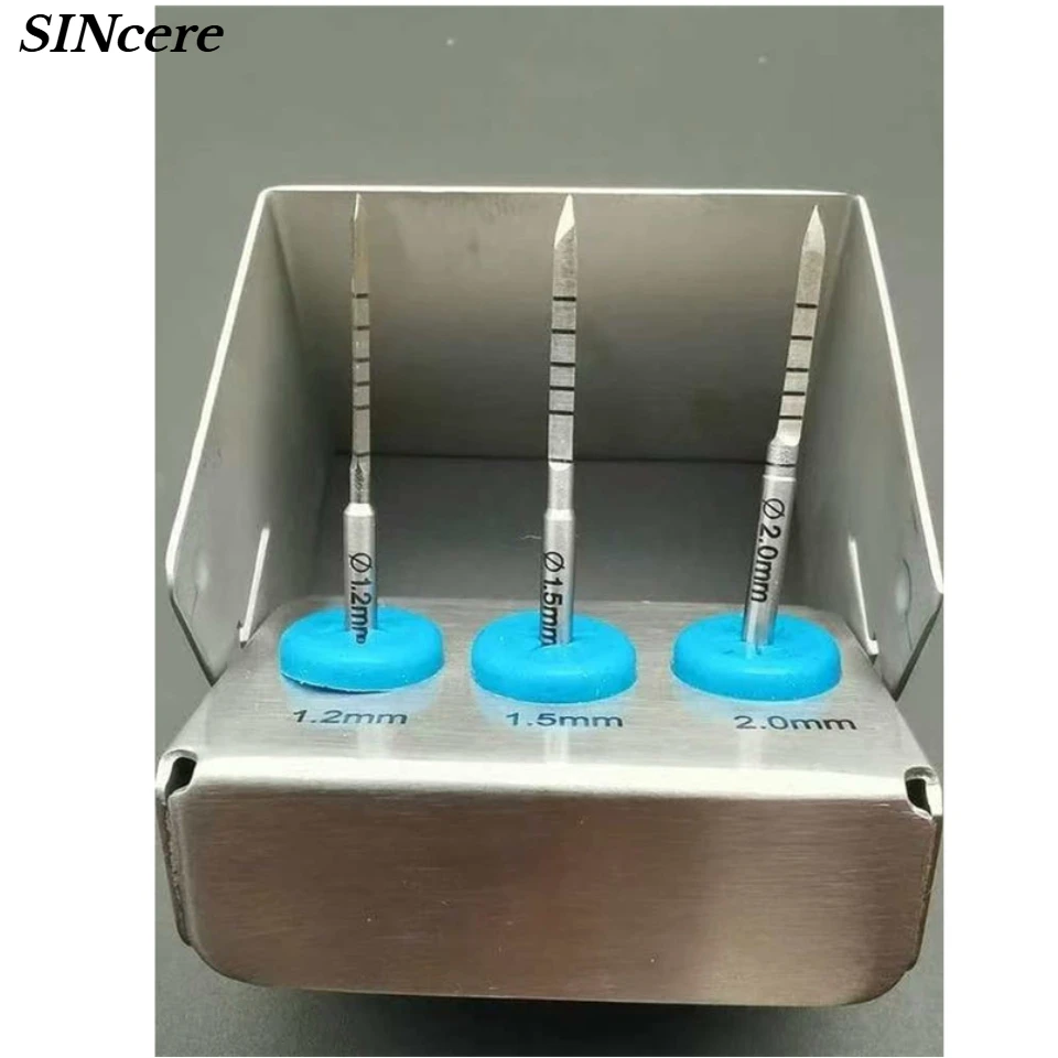 

Dental Implant Long Lance Pilot Drills Implant Drill 1.2/1.5/2.0mm Dentist Surgical Lab Tools Burs