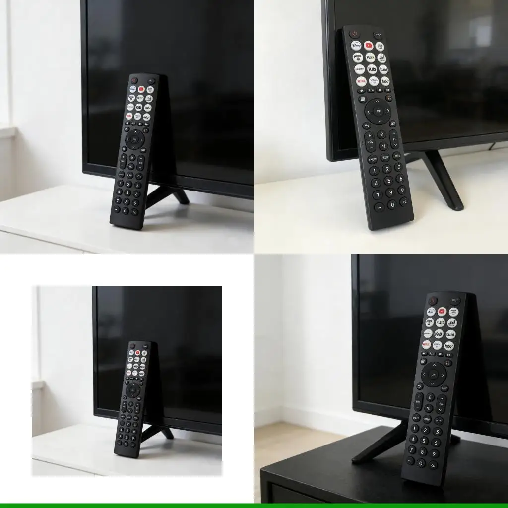 U55C Remote Control for ERF2D36H Replacement Remote ABS Construction Portable Ergonomic Design Television Accessory