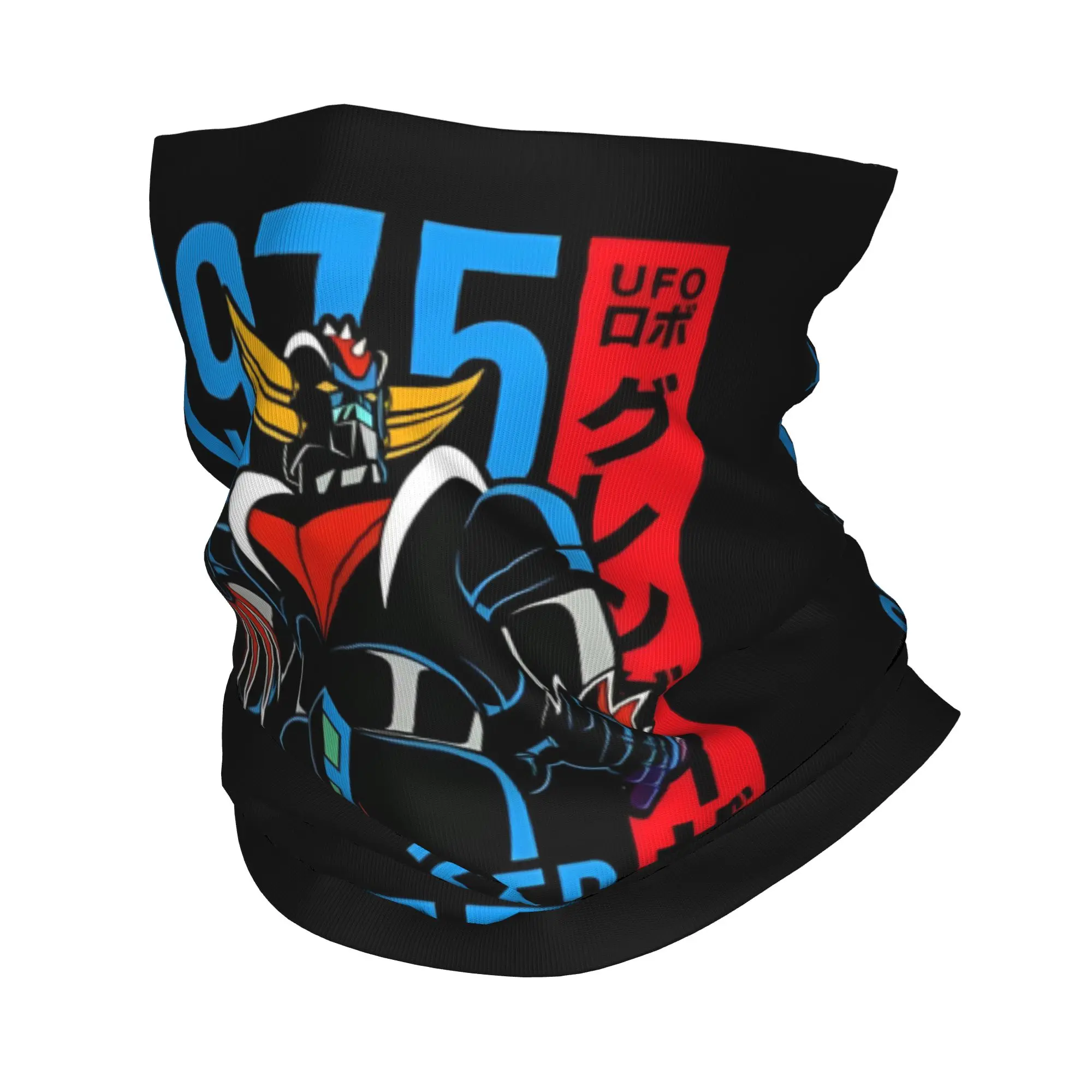 Goldorak Grendizer Goldrake UFO Robot Bandana cuello polaina para esquí caza envoltura bufanda Anime guerrero mecánico diadema más cálida