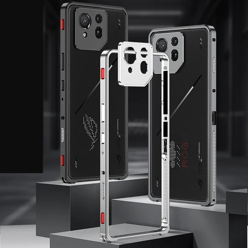 

Роскошный легкий алюминиевый металлический каркас для ROG Phone 9 Pro, чехол-бампер из сплава, защитные аксессуары для камеры ROG Phone 9