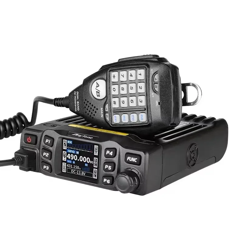 Anytone Nuevo AT-778UV II "VOX" (Segunda Generación) Radio de Banda Dual 136-174MHz 400-480Mhz para Aficionados a la Radio, Estación Base de 25W para Caza HAM