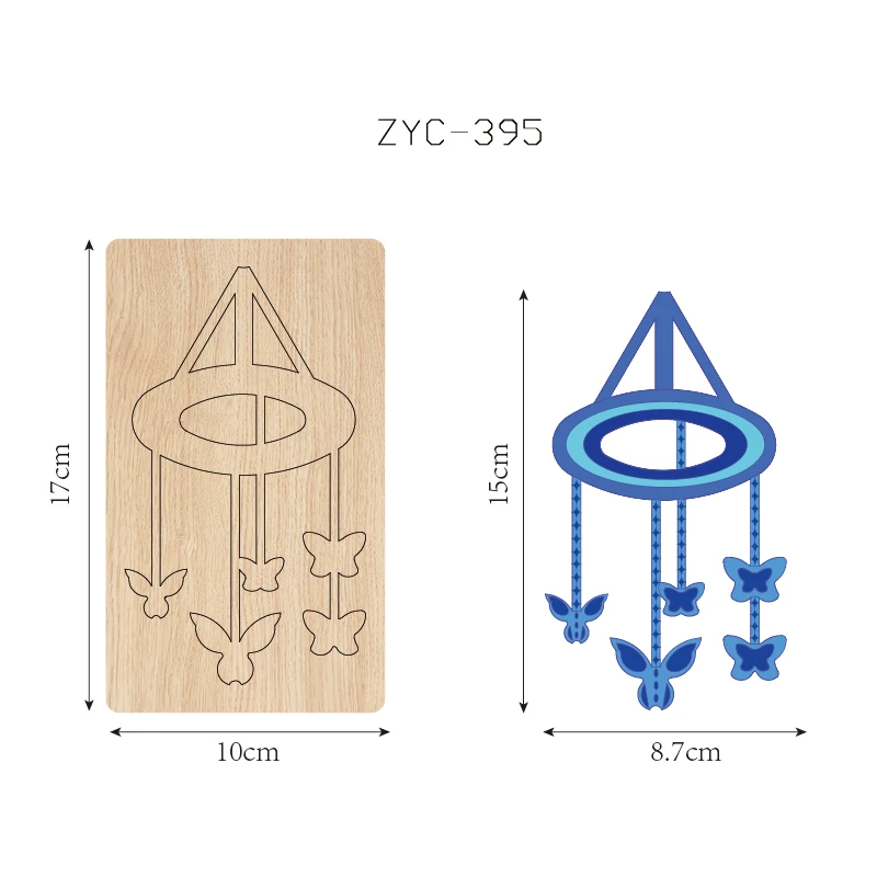 ZYC-395 lamp eggshell Wooden Cutting Knife Die, Used with the Machine