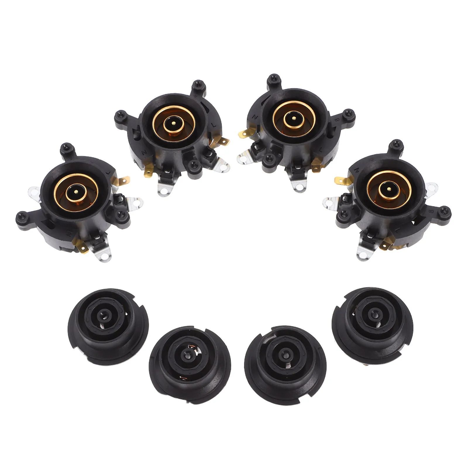 4Sets Electric Kettle Temperature Control Coupler Thermostat Switch Replacement for Safe Auto Shut Off Precise Boiling Point
