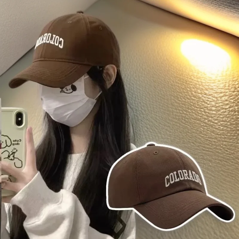 قبعة بيسبول الصيف قبعة واقية من الشمس 2025 جديد عميق أعلى كبير محيط الرأس المرأة وجه صغير الموسع واسعة قبعة لها حواف قبعة رجالي 2