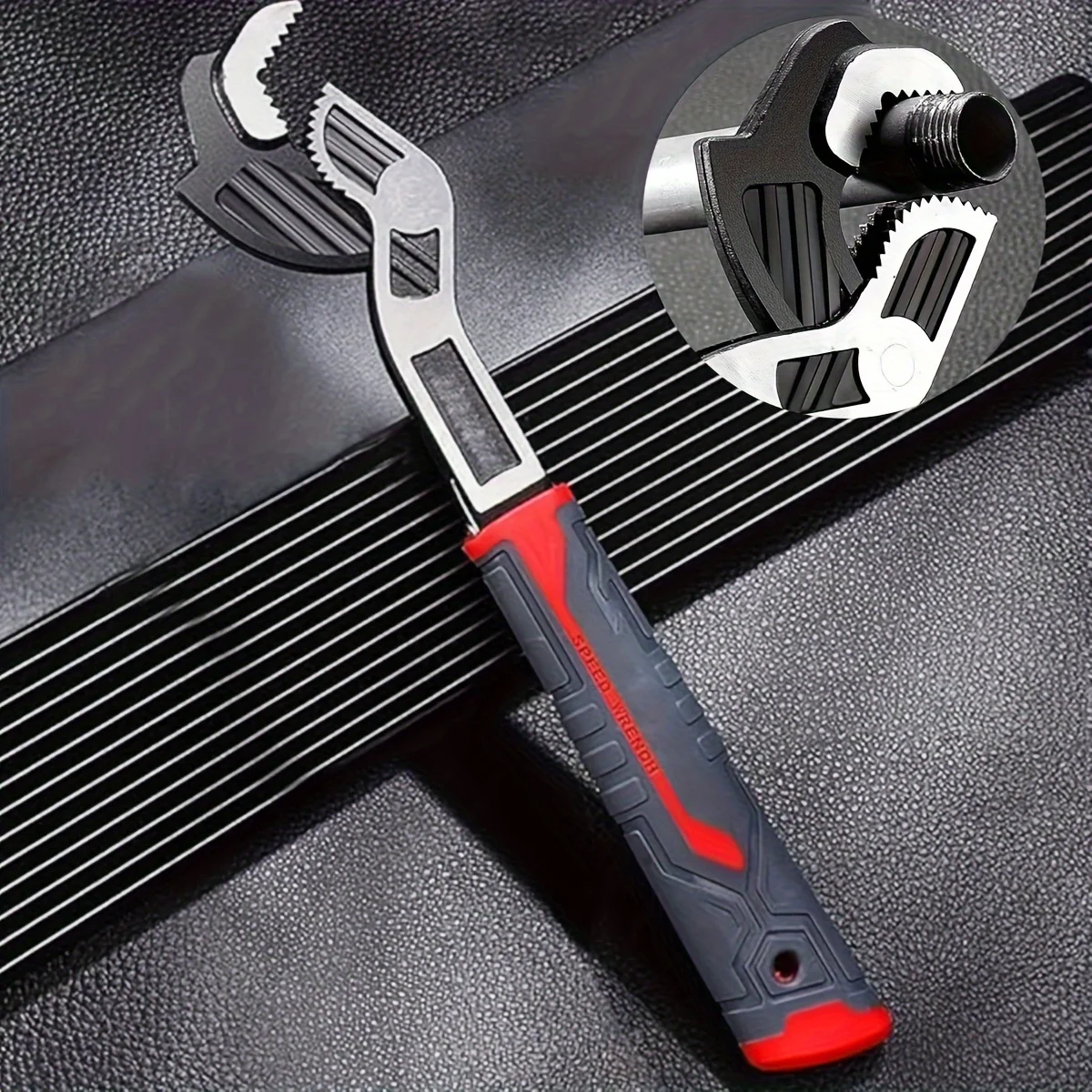 

Промышленный многофункциональный самоблокирующийся трубный ключ, универсальный трубный ключ для сантехников, саморегулирующийся трубный ключ-зажим