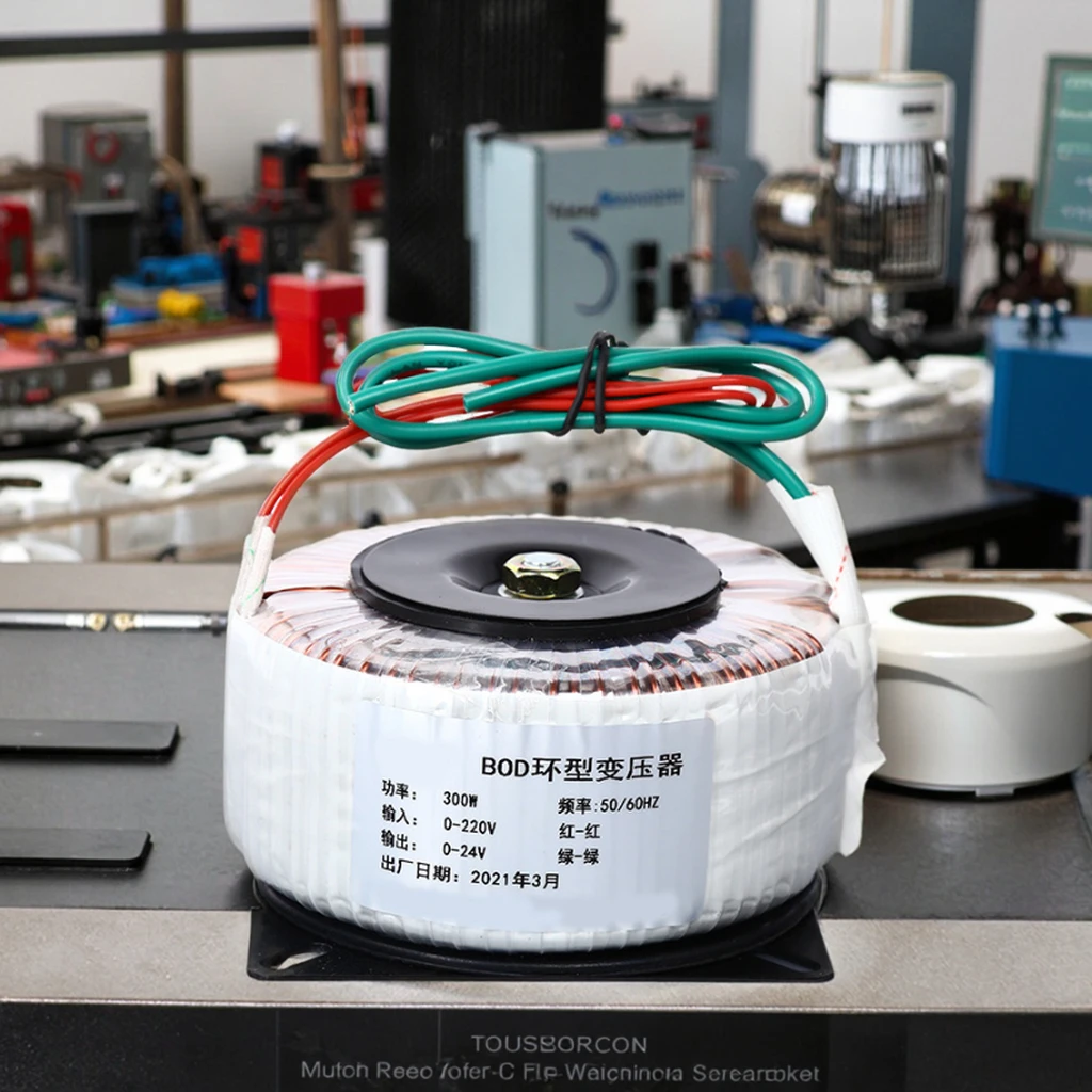 New Products BOD 50w 100w 3000w Toroidal Transformer Single Phase 100% Copper Voltage Converter Transformer Making Equipment