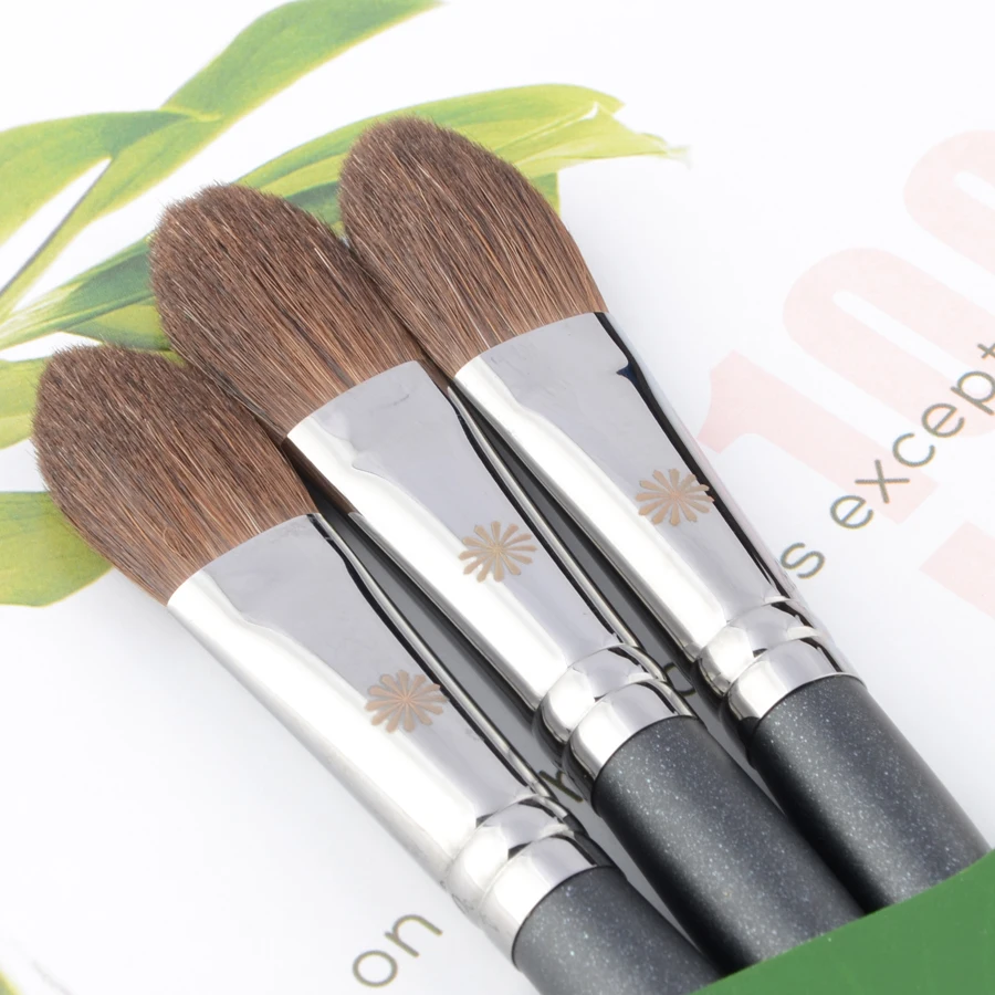 1pc Flame Highlighter Makeup brushes P14 Blush shadow Powder contour Make up brush Professional cosmetic tool Pony hair