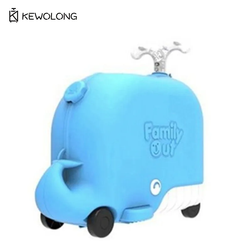 حقيبة ABS للأطفال مع غلاف سميك، سعة كبيرة لحمل الأمتعة مع عجلات ناعمة للسفر والأمومة #6