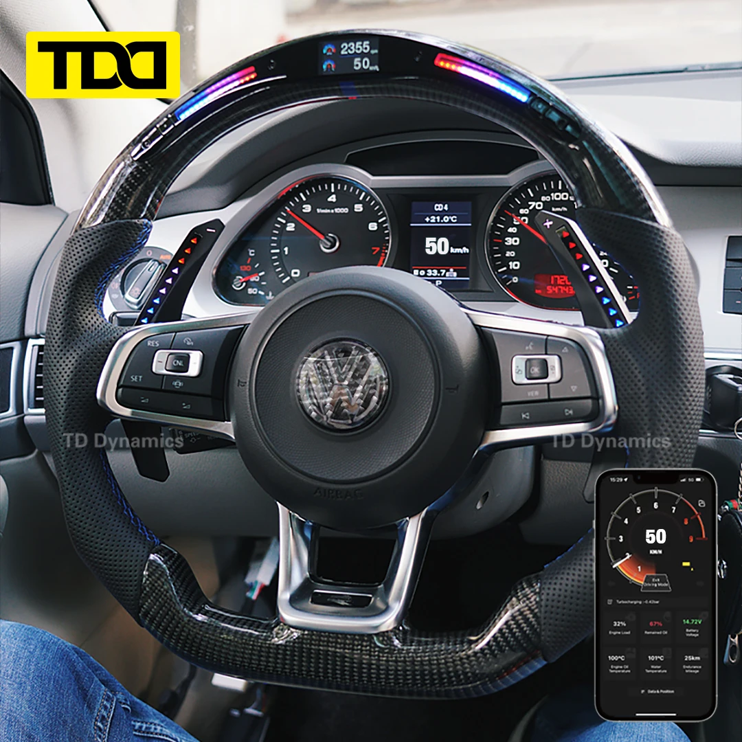 TDD Smart LED Paddle Shifter Model Smart ONE for  VW GTI Golf  MK7