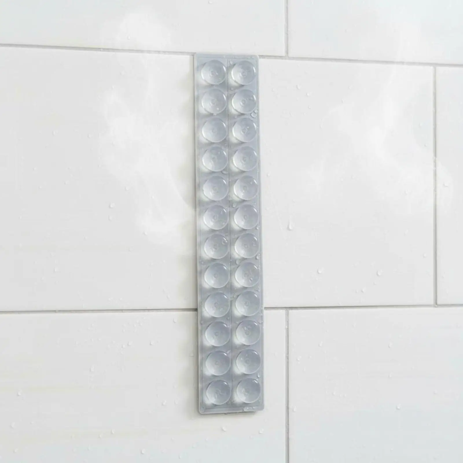 Silicone Sucker Strip Sewable Non Slip Suction Cup Tape for Glass Tile DIY Craft Strong Grip Reusable Fabric Fastener